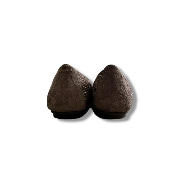 Vionic Spark 359 Willow Taupe Sparkle Rhinestone Ballet Flat Shoes Size 6.5 - Picture 5 of 9